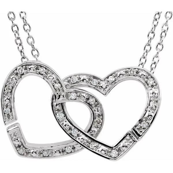 Interlocking Hearts Necklace