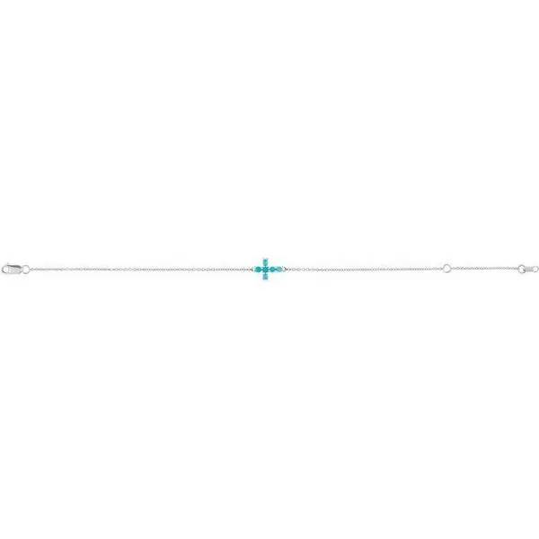 Sideways Cross Bracelet