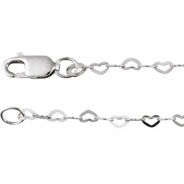 1.9 mm Heart Chain