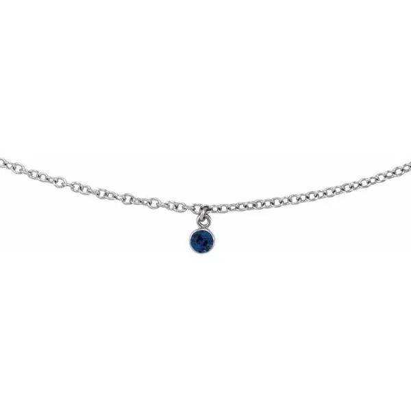 Bezel-Set Solitaire Necklace