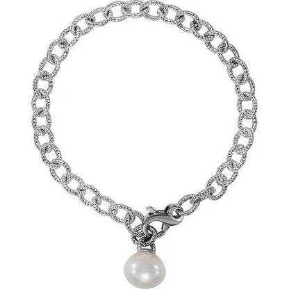 Pearl Charm Bracelet