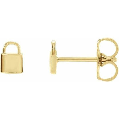 Petite Lock Earrings